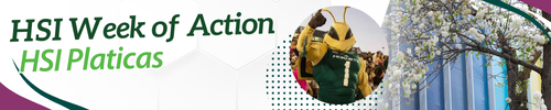Decorative graphic with event title and picture of Herky the Hornet.